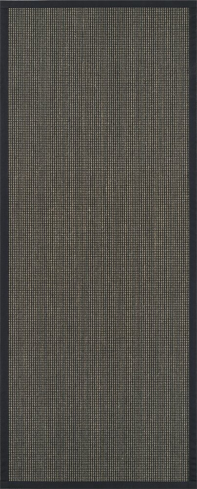 Narma sisalWeave™ gludi austs paklājs LIVOS, melnā/brūnā krāsā - dažādi izmēri, Narma sisalWeave™ silesidusvaip Livos, must/pruun, 80 x 200 cm cena un informācija | Paklāji | 220.lv