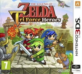 Gra Nintendo 3DS Nintendo The Legend of Zelda Tri Force Heroes (NI3S71550). Бесплатная доставка в 21 городе! Стоимость от 3,94 злотых цена и информация | Игра SWITCH NINTENDO Монополия | 220.lv