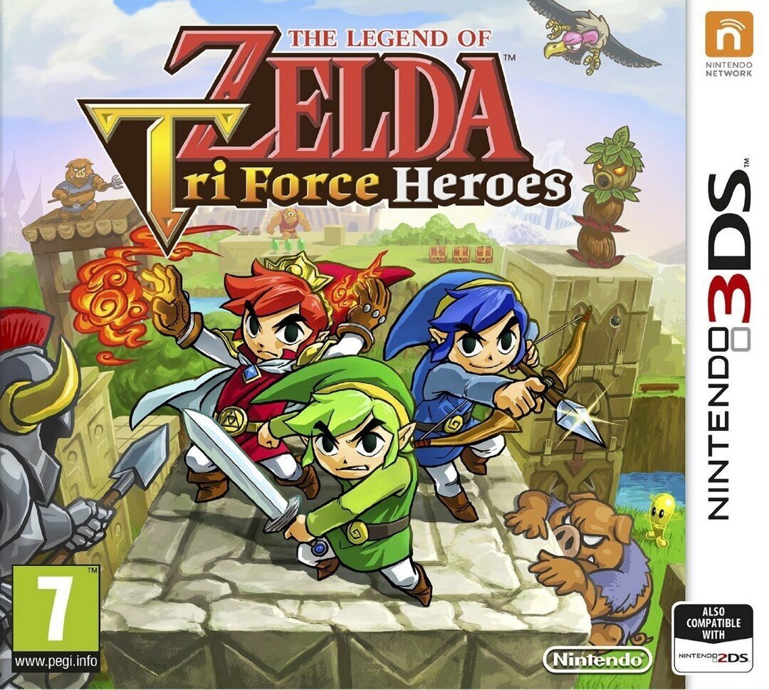 3DS Legend of Zelda: Tri Force Heroes цена и информация | Datorspēles | 220.lv