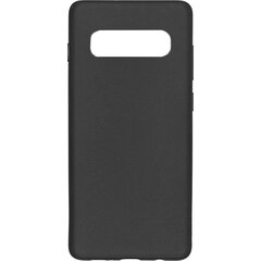 Aizmugurējais vāciņš Evelatus    Samsung    S10 Plus Soft case with bottom    Black cena un informācija | Telefonu vāciņi, maciņi | 220.lv