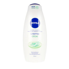 Nivea Creme Aloe dušas želeja 750 ml cena un informācija | Dušas želejas, eļļas | 220.lv