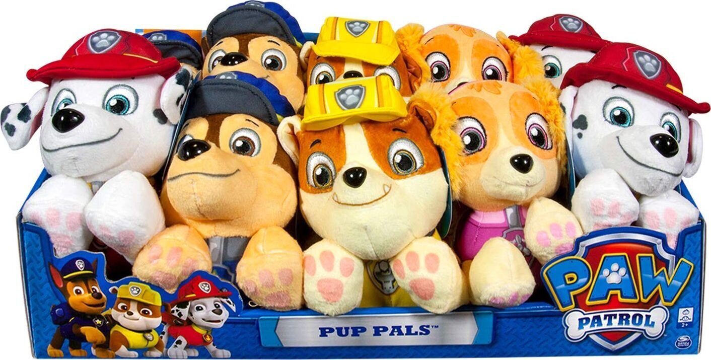 PAW PATROL Plīša rotaļlieta, asorti., 6044393 cena un informācija | Rotaļlietas meitenēm | 220.lv