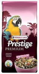 Barība lieliem papagaiļiem Versele-Laga Parrots Premium, 2 kg cena un informācija | Putnu barība | 220.lv