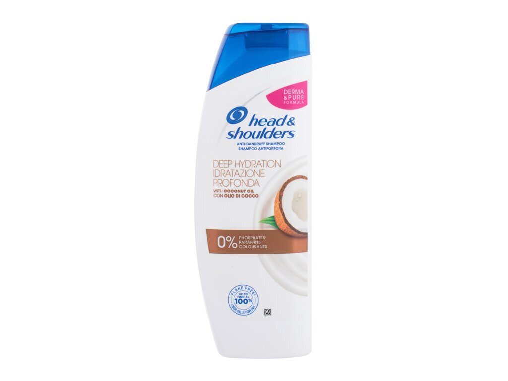 Head & Shoulders Deep Hydration Anti-Dandruff šampūns 400 ml цена и информация | Šampūni | 220.lv