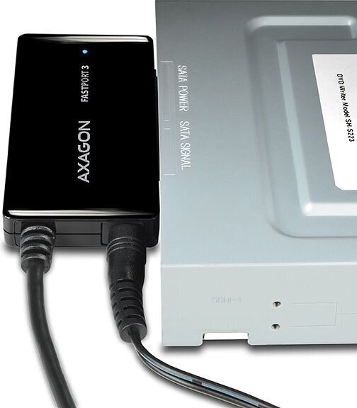 AXAGON ADSA-FP3 USB3.0 - SATA 6G HDD Adapter Incl. AC cena un informācija | Savienotājkabeļi | 220.lv