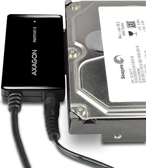 AXAGON ADSA-FP3 USB3.0 - SATA 6G HDD Adapter Incl. AC cena un informācija | Savienotājkabeļi | 220.lv