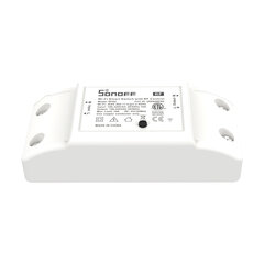 Sonoff WiFi + RF 433, RF R2 viedais slēdzis cena un informācija | Drošības sistēmas, kontrolieri | 220.lv