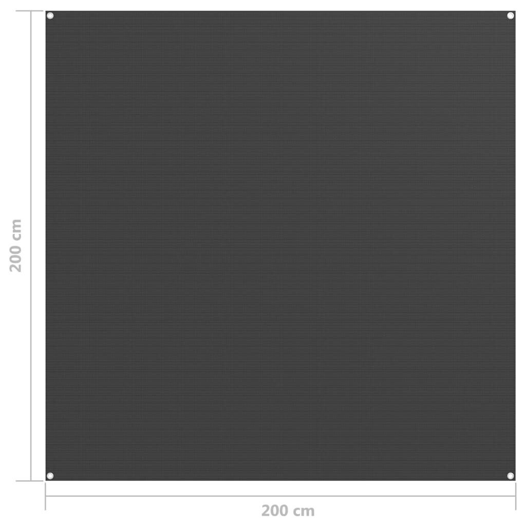 Telts paklājiņš, 200x200 cm cena un informācija | Tūrisma matrači un paklājiņi | 220.lv