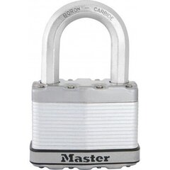 Piekaramā atslēga 64mm EXCELL Masterlock M15EURDLF cena un informācija | Durvju slēdzenes | 220.lv