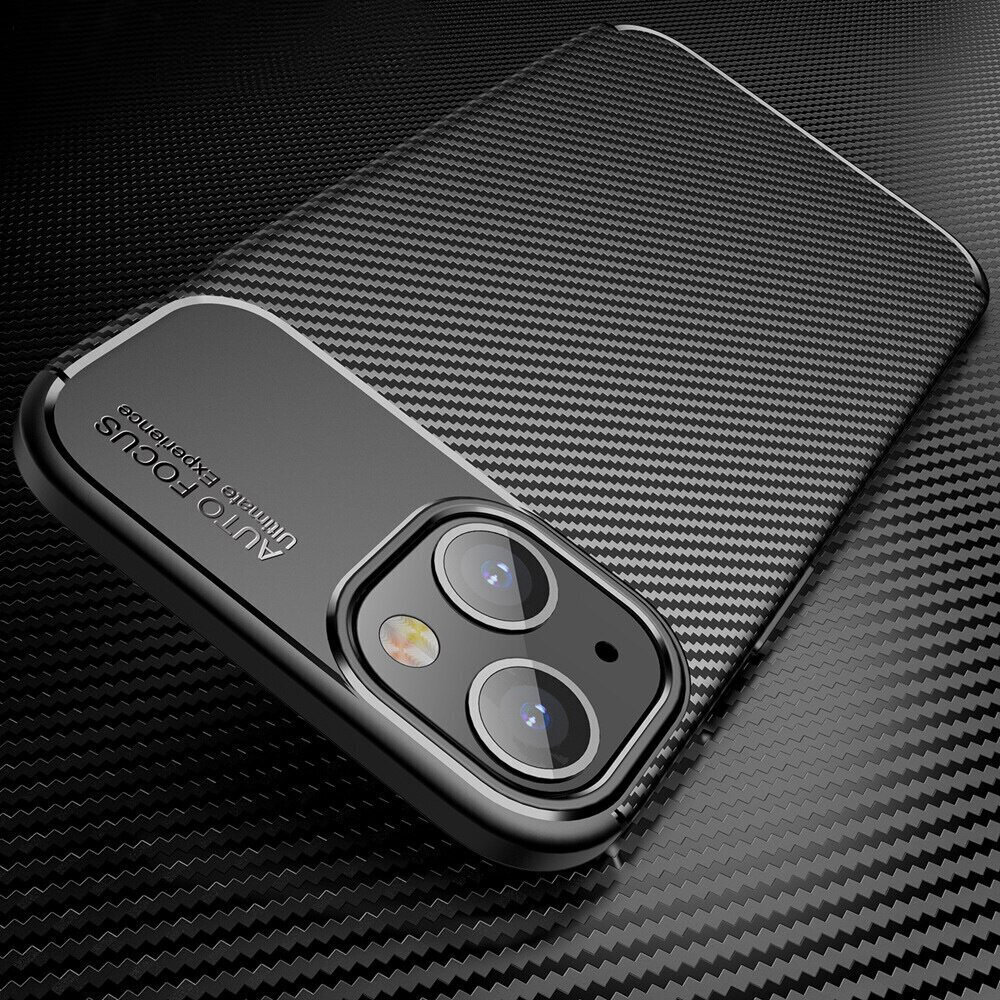 Carbon Elite telefona vāciņš paredzēts iPhone 13 Pro Max, melns cena un informācija | Telefonu vāciņi, maciņi | 220.lv
