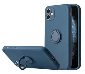 Vennus Silicone Ring vāciņš Samsung Galaxy A22, zils cena un informācija | Telefonu vāciņi, maciņi | 220.lv