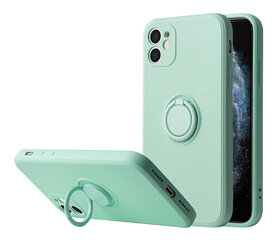 Чехол Vennus Silicone Ring для Samsung Galaxy A72 / A72 5G, светло-зеленый цена и информация | Чехлы для телефонов | 220.lv