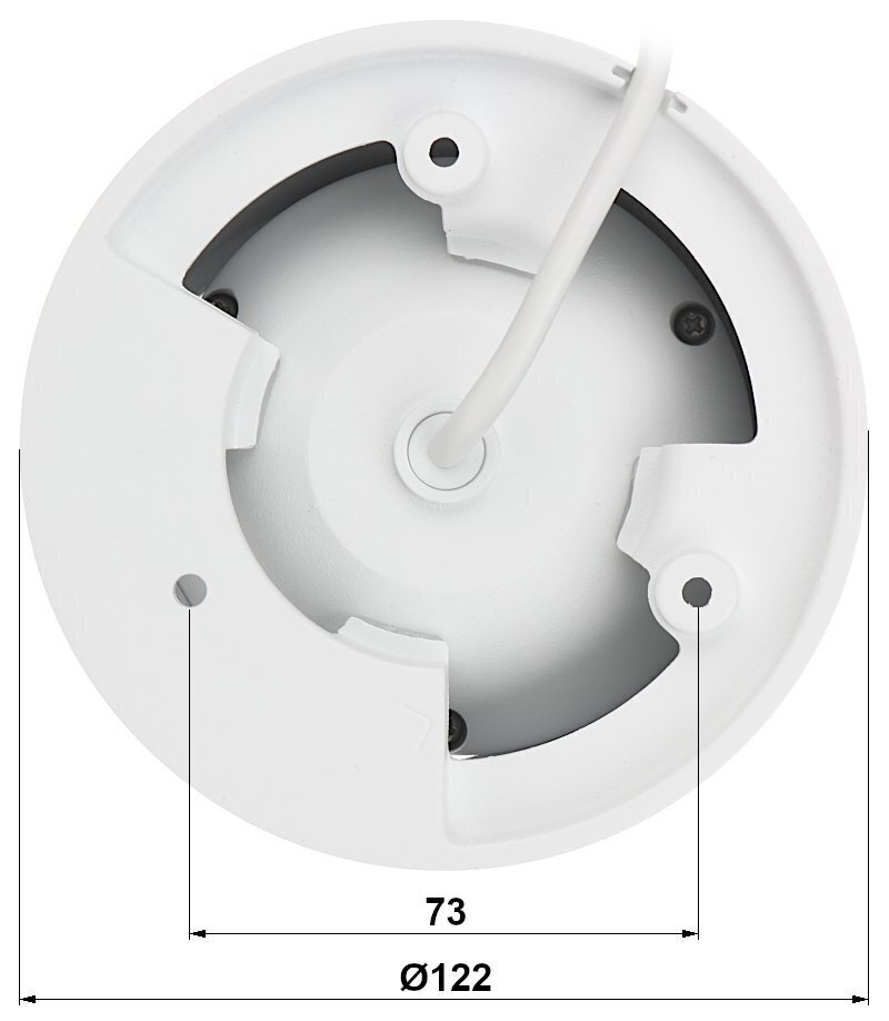 Pretvandālisma IP kamera Dahua IPC-HDW5241T-ZE-27135, 1080p, 2.7-13.5mm, Zoom цена и информация | Novērošanas kameras | 220.lv