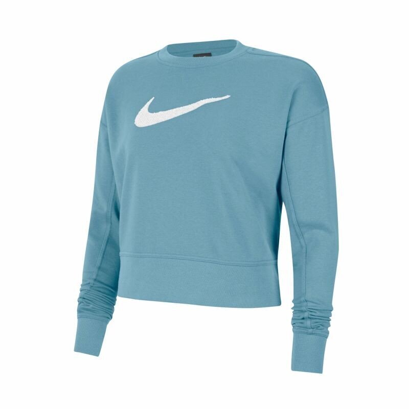 Sieviešu džemperis Nike Get Fit Crew Swoosh W CU5506-424, zils цена и информация | Sporta apģērbs sievietēm | 220.lv