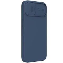 Nillkin CamShield Silky Silicone Case for iPhone 13 Blue cena un informācija | Telefonu vāciņi, maciņi | 220.lv