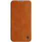 Nillkin Qin Book PRO Case for iPhone 13 Pro Max Brown cena un informācija | Telefonu vāciņi, maciņi | 220.lv