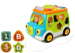 Музыкальный автобус с проектором цена и информация | Игрушки для малышей | 220.lv