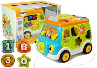 Mūzikas autobuss ar projektoru cena un informācija | Rotaļlietas zīdaiņiem | 220.lv
