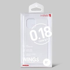 Чехол X-Level Wing Apple iPhone 13 прозрачный цена и информация | Чехлы для телефонов | 220.lv