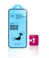 LCD aizsargstikls 18D Airbag Shockproof Apple iPhone 12/12 Pro melns cena un informācija | Ekrāna aizsargstikli | 220.lv