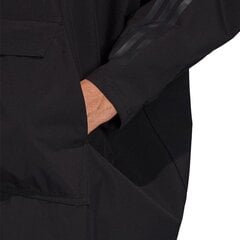 Vīriešu jaka Adidas DFB Poncho M FL7915, melna cena un informācija | Vīriešu virsjakas | 220.lv