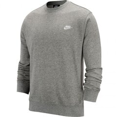 Мужской джемпер Nike Sportswear Club BV2666 063, серый цена и информация | Мужские толстовки | 220.lv