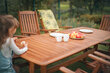 Izvelkams dārza/ terases galds"Bavaria" Brūns Folkland Home cena un informācija | Dārza galdi | 220.lv