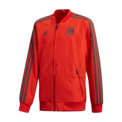 Sporta džemperis zēniem Adidas Bayern Munich Jr CW7278, sarkans cena un informācija | Zēnu jakas, džemperi, žaketes, vestes | 220.lv