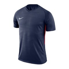 Футболка спортивная для мальчиков Nike Tiempo Prem Jr 894111 410, синяя цена и информация | Рубашки для мальчиков | 220.lv