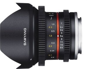 Samyang 12 мм T2.2 Cine NCS CS Sony E цена и информация | Объективы | 220.lv