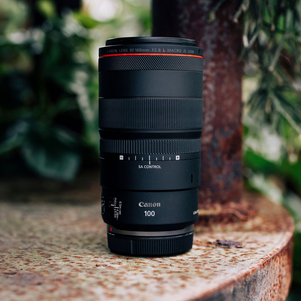 Canon RF 100mm F2.8L MACRO IS USM cena un informācija | Objektīvi | 220.lv