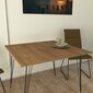 Galds Kalune Design Sandalf Square, brūns cena un informācija | Virtuves galdi, ēdamgaldi | 220.lv