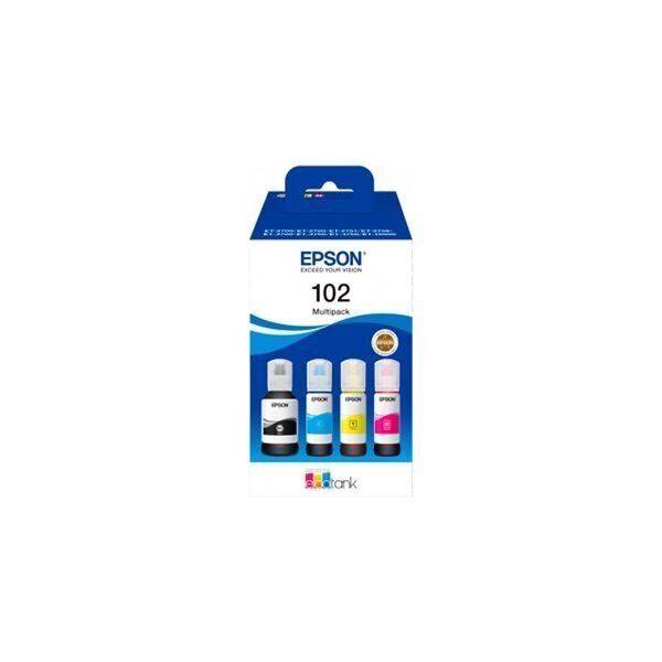 EPSON 102 EcoTank 4-colour Multipack cena un informācija | Tintes kārtridži | 220.lv