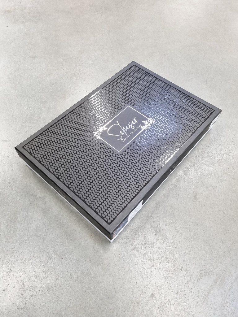 Gultas pārklājs ar spilvendrānām VERA Khaki, 220x240 cm, 3 daļas cena un informācija | Gultas pārklāji, pledi | 220.lv