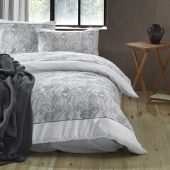 Комплект постельного белья LEAF Black, 200x220, 4 части цена и информация | Комплекты постельного белья | 220.lv
