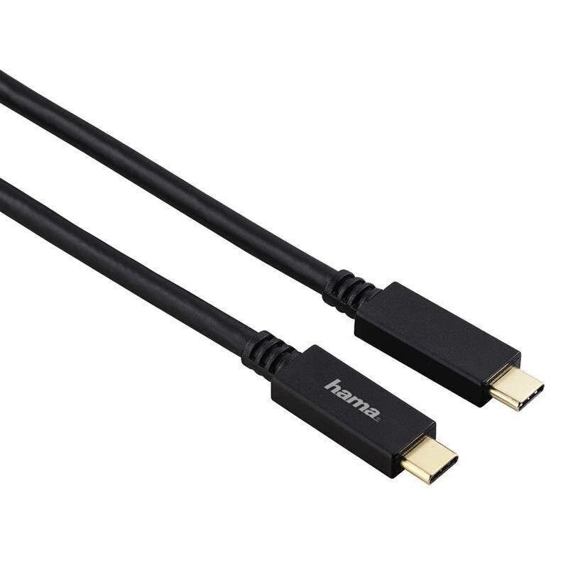 USB-C kabelis Hama 10 Gbps (1 m) cena un informācija | Kabeļi un vadi | 220.lv