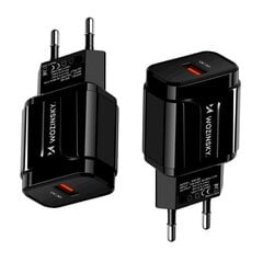 Wozinsky USB 3A Quick Charge travel wall charger WWC-B02 cena un informācija | Lādētāji un adapteri | 220.lv
