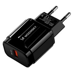 Wozinsky USB 3A Quick Charge travel wall charger WWC-B02 cena un informācija | Lādētāji un adapteri | 220.lv