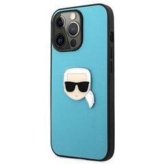Karl Lagerfeld KLHCP13LPKMB, piemērots iPhone 13 Pro / 13, zils cena un informācija | Telefonu vāciņi, maciņi | 220.lv