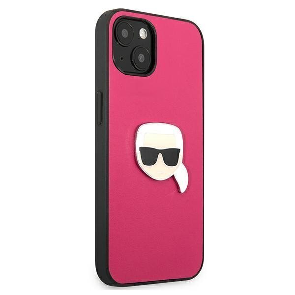 Karl Lagerfeld KLHCP13SPKMP, piemērots iPhone 13 mini, rozā cena un informācija | Telefonu vāciņi, maciņi | 220.lv