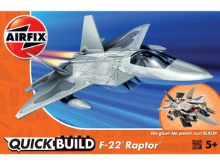 Airfix - QUICK BUILD F22 Raptor, J6005 cena un informācija | Konstruktori | 220.lv