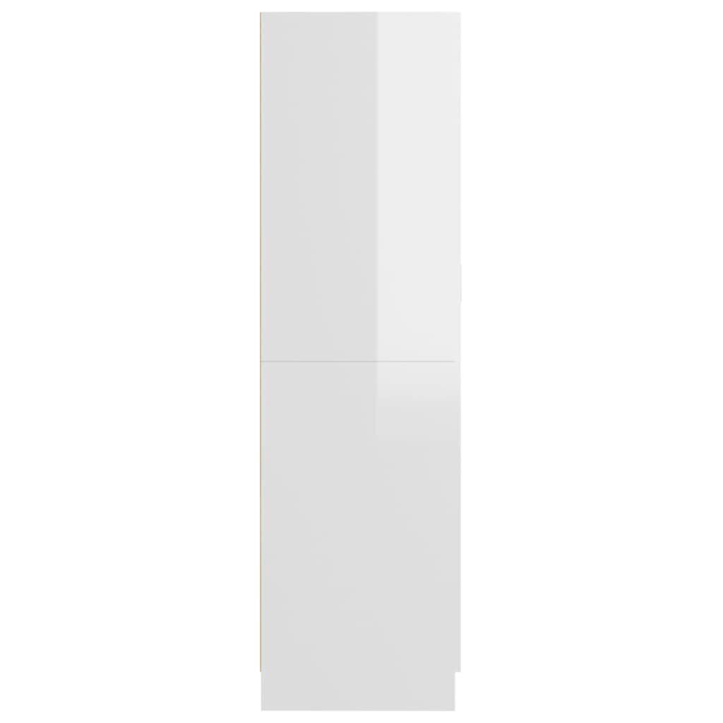 Drabužių spinta, 82,5x51,5x180 cm, balta cena un informācija | Skapji | 220.lv
