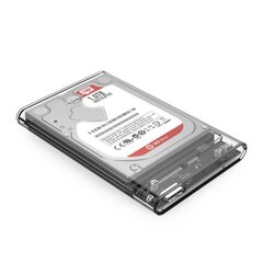 Корпус внешнего жесткого диска ORICO, USB3.0 5 Гбит / с на SATA 2,5 дюйма цена и информация | Адаптеры и USB разветвители | 220.lv