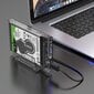 Orico 2,5" external HDD enclosure with stand, USB-C 3.1 + cable (USB 3.0 to USB-C) cena un informācija | Adapteri un USB centrmezgli | 220.lv