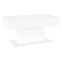 Kafijas galdiņš, 96x50x45 cm, balts cena un informācija | Žurnālgaldiņi | 220.lv