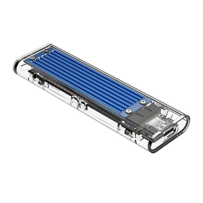 Enclosure SDD M.2 Orico, NVME, USB-C 3.1 Gen.2, 10Gbps (blue) cena un informācija | Adapteri un USB centrmezgli | 220.lv