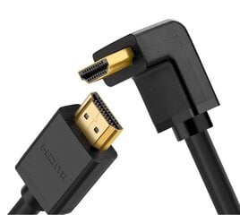 UGREEN HD103 cable HDMI to HDMI Angle, 4K, 2m (black) цена и информация | Кабели и провода | 220.lv