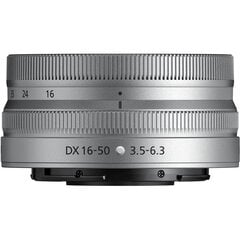 Nikon NIKKOR Z DX 16-50 мм f/3.5-6.3 VR (Silver) - White box цена и информация | Объективы | 220.lv