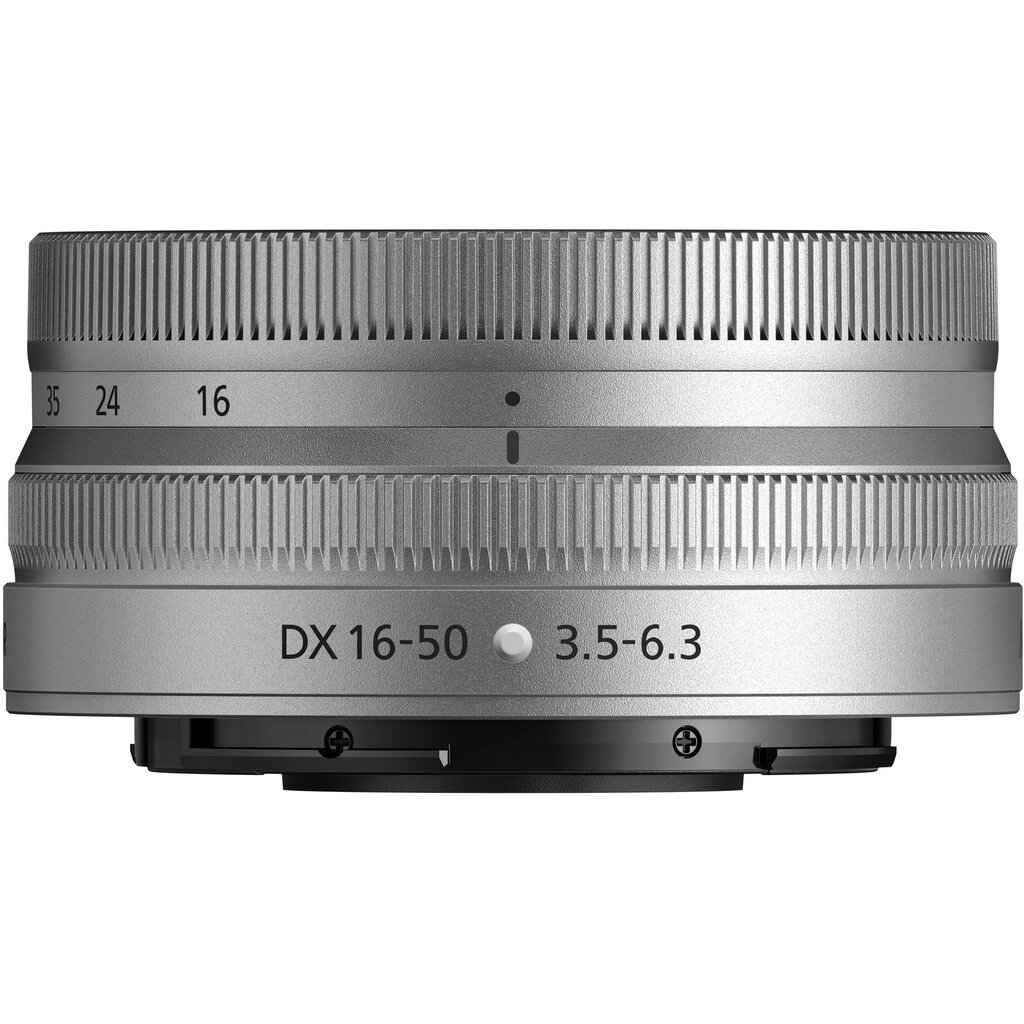 Nikon NIKKOR Z DX 16-50mm f/3.5-6.3 VR (Silver) - White box cena un informācija | Objektīvi | 220.lv