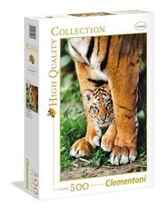 Puzle Bengālijas tīģeris Clementoni , 500 d. cena un informācija | Puzles, 3D puzles | 220.lv